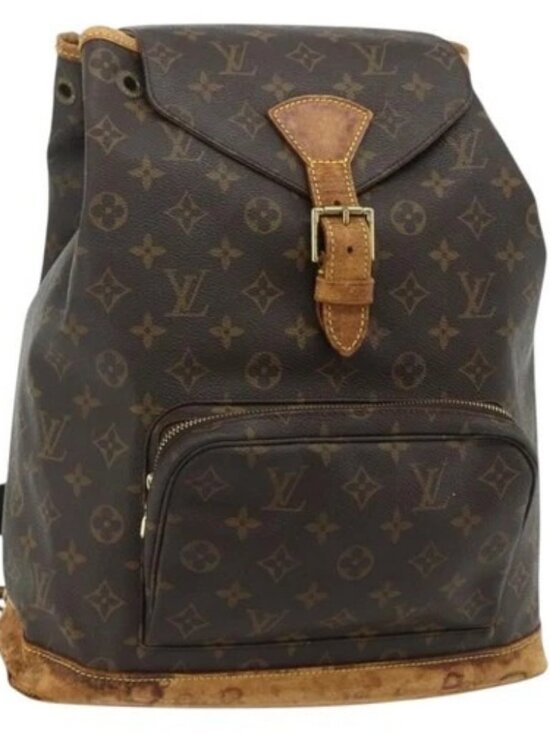 LOUIS VUITTON Monogram Montsouris GM Backpack M51135 LV Auth 178657 main image 6